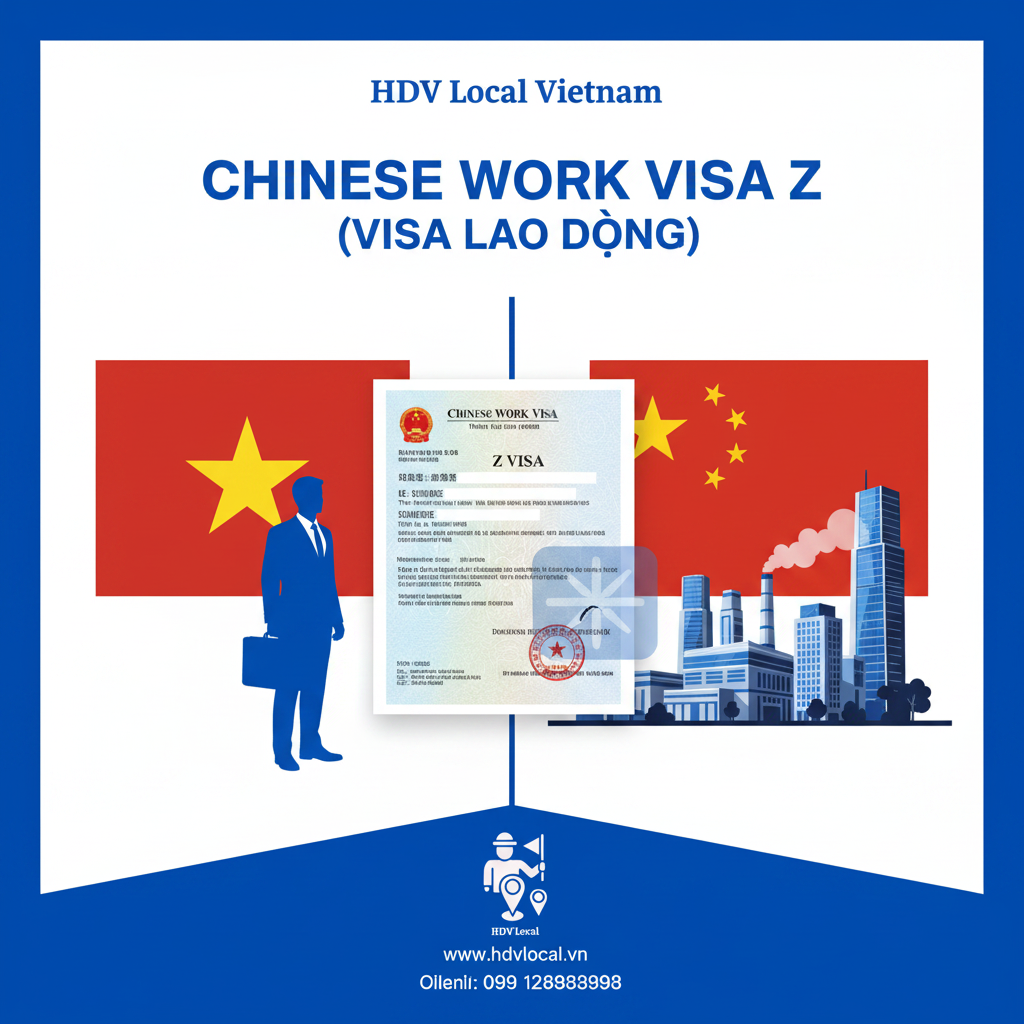 Visa Z - Split Vietnam China