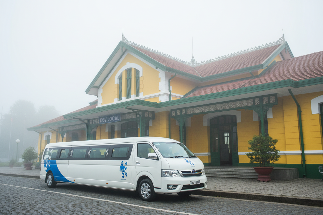 Thuê xe Limousine du lịch 16 chỗ tại Đà Lạt