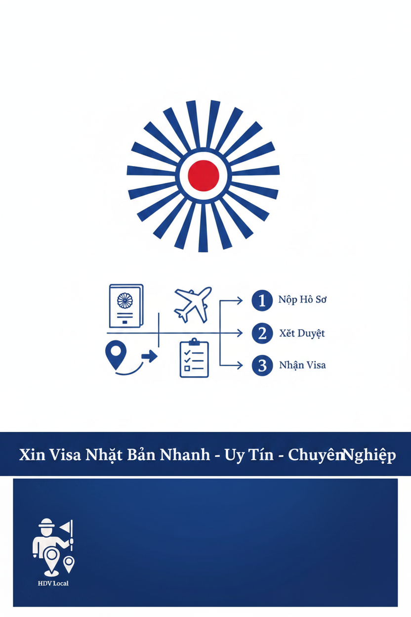 Xin Visa Nhật Bản - HDV Local